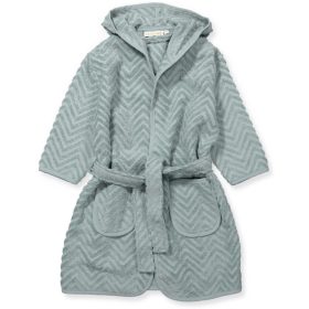 FiliBabba pamut köntös - zöld (3-4 éves)