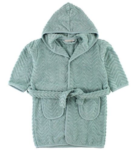 FiliBabba pamut köntös - zöld (3-4 éves)