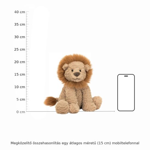 Jellycat plüss oroszlán - Jellycat Fuddlewuddle Lion