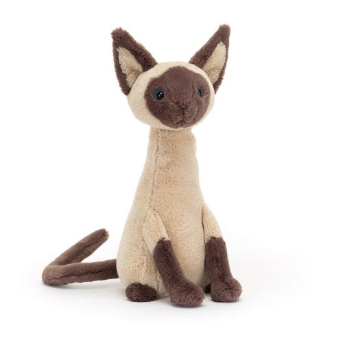 Jellycat Iris, plüss sziámi cica -  Iris Siamese Cat