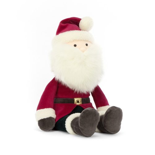 Jolly Santa / hatalmas plüss Mikulás -  58 cm