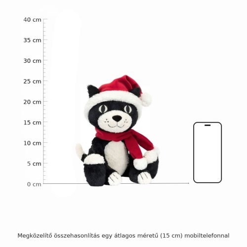 Karácsonyi Jellycat Jack cica - Christmas Jellycat Jack 32cm