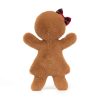 Jellycat Ruby plüss mézeskalács lány- nagy- Jellycat Jolly Gingerbread Ruby Large