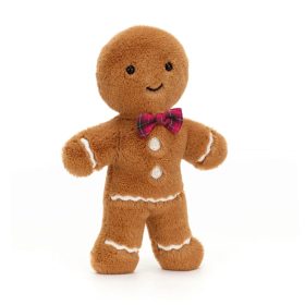   Jellycat Fred plüss mézeskalács fiú- kicsi - Jellycat Jolly Gingerbread Fred Small