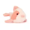 Jellycat Fancy Carp krémszínű és korallrózsaszín plüss ponty