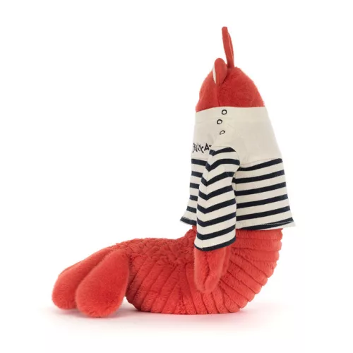 Jellycat Larry Lobster matrózstílusú születésnapi ajándéknak
