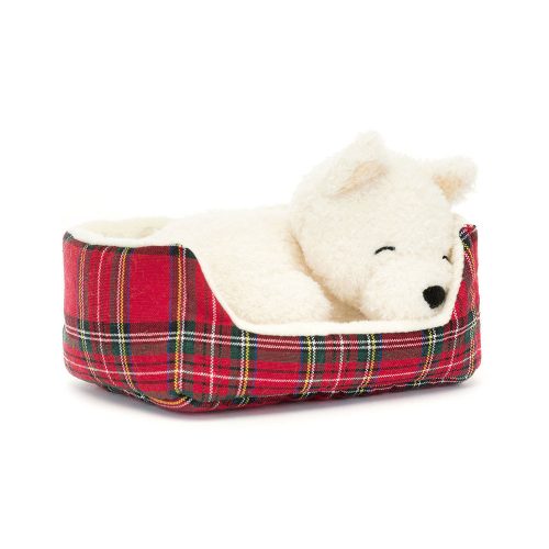 Jellycat szundikáló kutyus - Jellycat Napping Nipper Westie