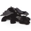 JellyCat fekete plüss sárkány, 50 cm - Onyx Dragon Medium