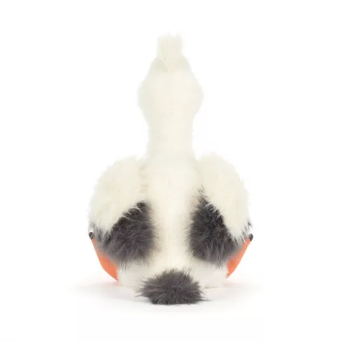 Jellycat Keli plüss pelikán hatalmas úszóhártyás lábakkal
