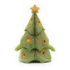 Jellycat Ricky plüss béka karácsonyi kiadás - Christmas Tree Ricky Rain Frog