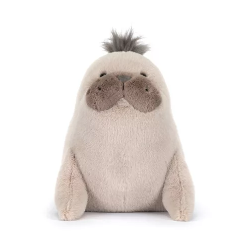 Gömbölyű Jellycat plüss oroszlánfóka nagy puha uszonyokkal