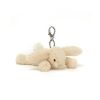 Jellycat Smudge nyuszi kulcstartó, táskadísz - Jellycat Smudge Rabbit Bag Charm