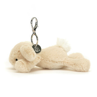 Jellycat Smudge nyuszi kulcstartó, táskadísz - Jellycat Smudge Rabbit Bag Charm
