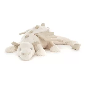Jellycat hófehér plüss sárkány, 50 cm