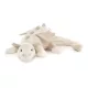 Jellycat hófehér plüss sárkány, 50 cm