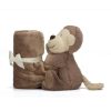 Jellycat majmos szundikendő - Jellycat Bashful Monkey Soother