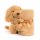 Jellycat kutyás szundikendő - Jellycat Bashful Toffee Puppy Soother