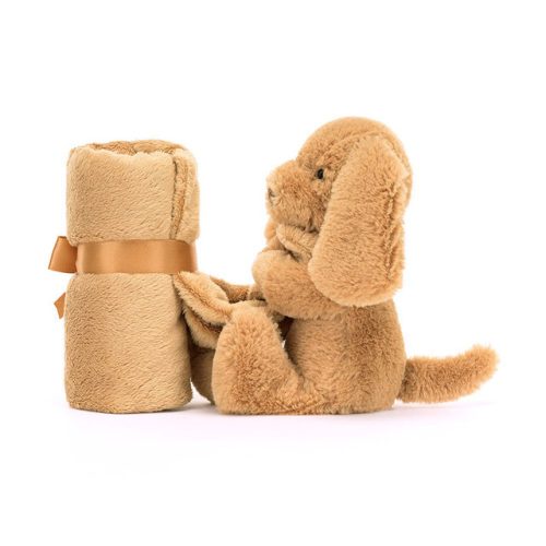 Jellycat kutyás szundikendő - Jellycat Bashful Toffee Puppy Soother