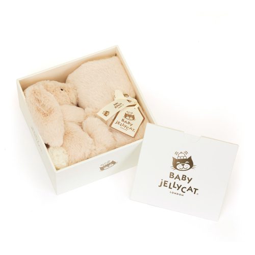 Jellycat nyuszis szundikendő díszdobozban - Bashful Luxe Bunny Soother