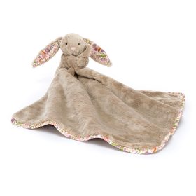   Jellycat Petal nyuszis szundikendő - Jellycat Blossom Beige Bunny 'Petal' Soother