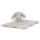 Jellycat szürke nyuszis szundikendő - Jellycat Bashful Silver Bunny Soother