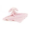 Jellycat pink nyuszis szundikendő - Jellycat Bashful Bunny Soother Pink