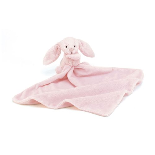 Jellycat pink nyuszis szundikendő - Jellycat Bashful Bunny Soother Pink