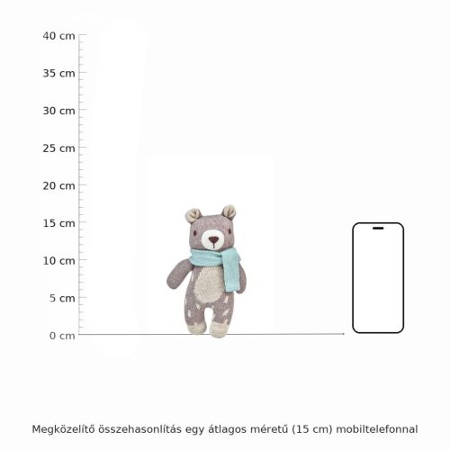 Threadbear Fred, a kötött maci - ThreadBear Fred The Bear Knitted Toy