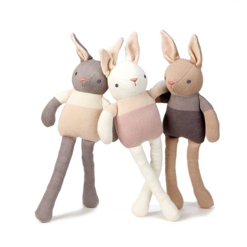 ThreadBear szürke nyuszi - ThreadBear Baby Threads Grey Bunny
