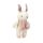 ThreadBear krémszínű nyuszi csörgő - ThreadBear Baby Threads Cream Bunny Rattle