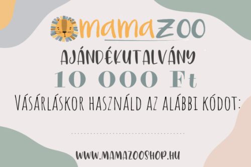 MamaZoo ajándékutalvány 10 000 Ft
