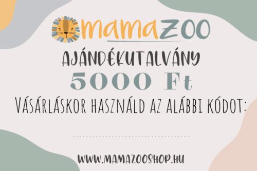 MamaZoo ajándékutalvány 5000 Ft