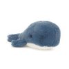 Jellycat kék plüss bálna - Jellycat Wavelly Whale Blue