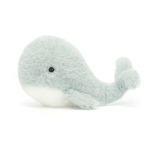 Jellycat plüss bálna - szürke - Jellycat Wavelly Whale Grey