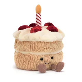 Jellycat plüss szülinapi torta
