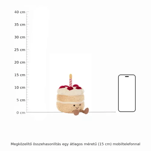 Jellycat plüss szülinapi torta