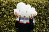 JellyCat plüss felhő - Amuseable Cloud
