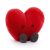 Jellycat Amuseable plüss piros szív