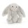 JellyCat Bashful Puha Nyuszi - Silver - Jellycat Bashful Silver Bunny Original
