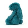 Jellycat tengerkék színű plüss nyuszi - Bashful Mineral Blue Bunny Original