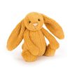 JellyCat mustársárga plüss nyuszi - Bashful Saffron Bunny