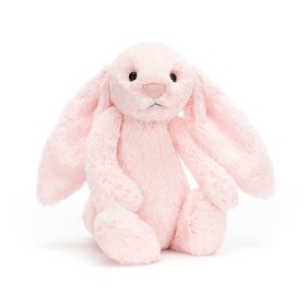   Jellycat Bashful babarózsaszín plüss nyuszi - Jellycat Bashful Pink Bunny Original