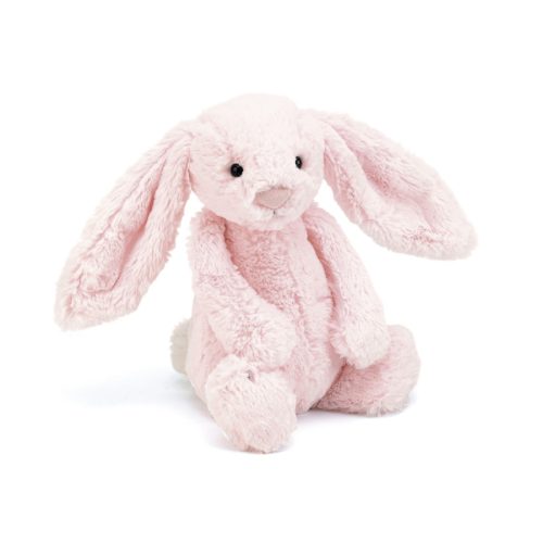 Jellycat Bashful babarózsaszín plüss nyuszi - Jellycat Bashful Pink Bunny Original