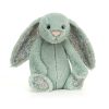 JellyCat zsálya zöld plüss nyuszi virágos fülekkel - Jellycat Blossom Sage Bunny Medium