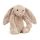 JellyCat bézs plüss nyuszi virágos fülekkel - Blossom Bea Beige Bunny