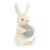 JellyCat Bobbi plüss nyuszi húsvéti tojással