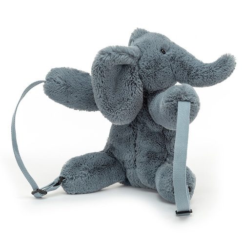 JellyCat Huggady elefánt hátizsák