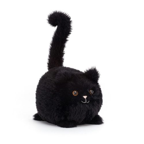 JellyCat plüss cica / Kitten Caboodle fekete