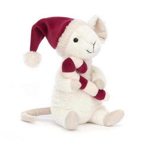 Merry Mouse/ karácsonyi kisegér cukorpálcával