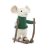 Merry Mouse/ karácsonyi kisegér - síelő